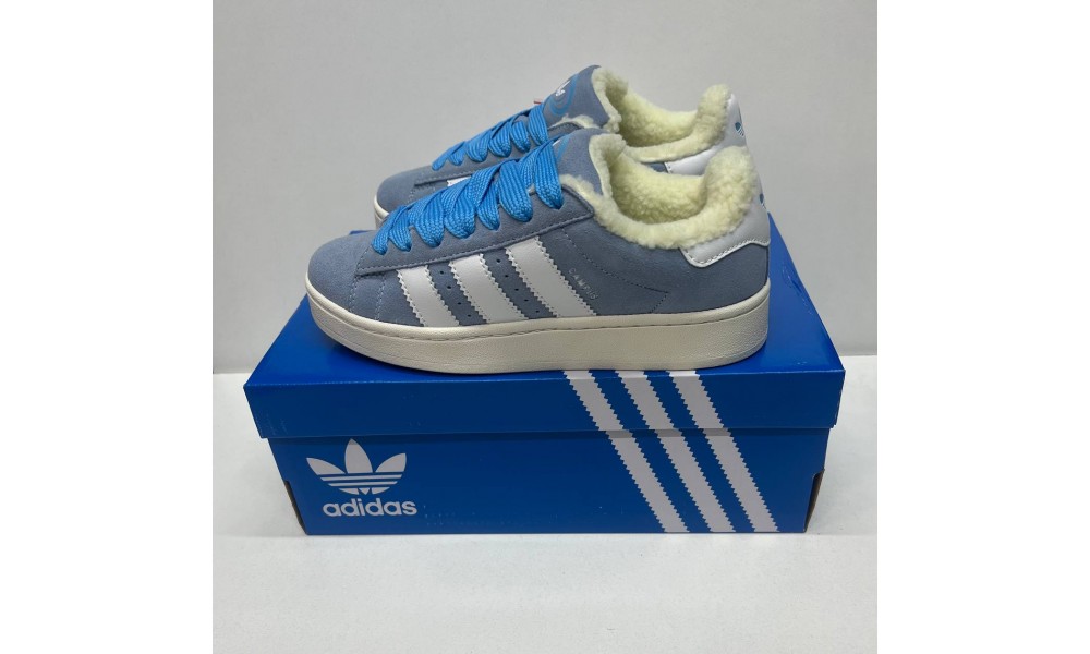 Adidas campus ash blue online